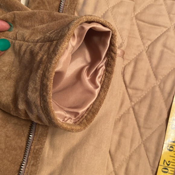 Ann Taylor 100% leather jacket, Excellent Condition, see measurements in photos - Picture 12 of 13